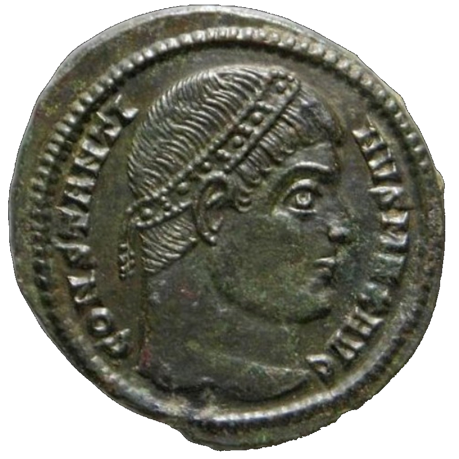 Constantine the Great NGC-certified Roman bronze coin